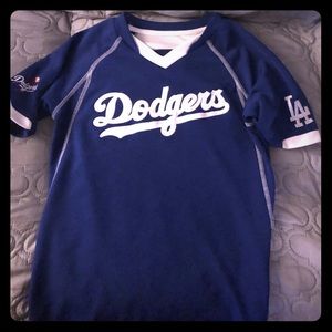 Dodgers MLB Youth spring BP Jersey